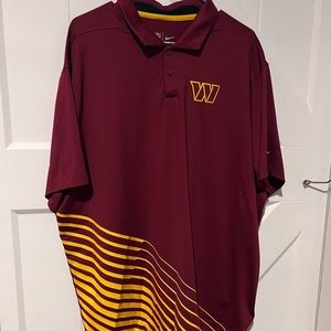 Men’s Nike 2XL NFL Washington Commanders short sleeve shirt